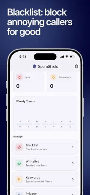 SpamShield - Spam Blocker screenshot 4