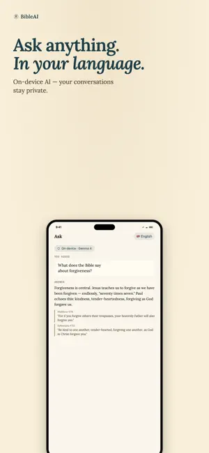 BibleAI Offline screenshot 2