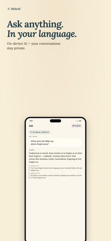 BibleAI Offline Screenshot 2 of 5