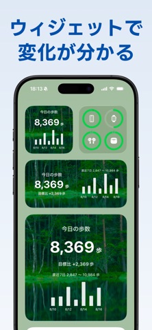 Travia 歩数の記録が旅になる - 体重・睡眠も管理 screenshot
