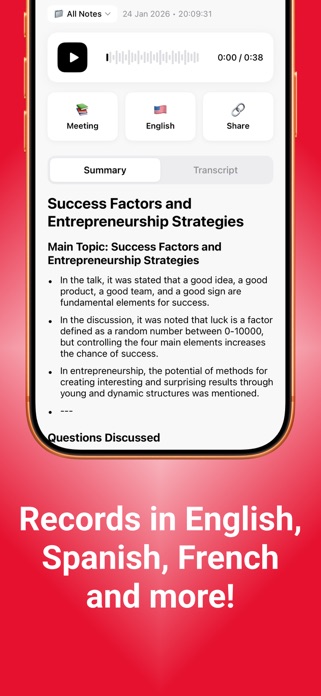 Nemo: AI Note Taker Screenshot 4 of 5