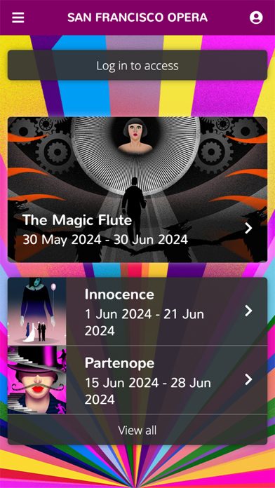 San Francisco Opera Screenshot
