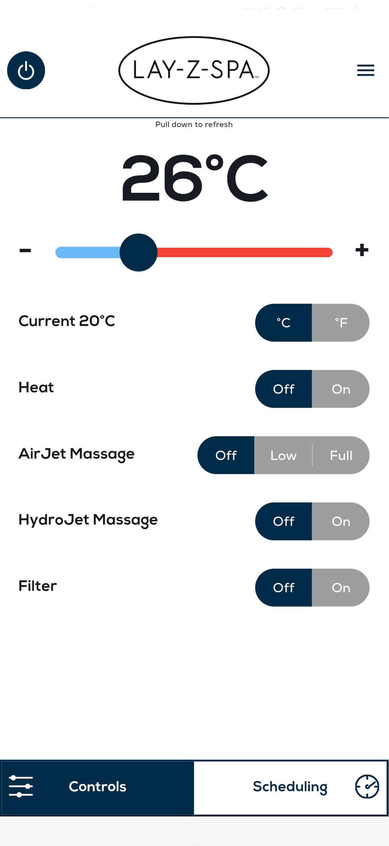 Lay-Z-Spa WiFi App