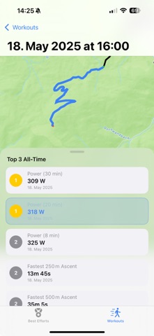 Health Stats: Best Efforts screenshot