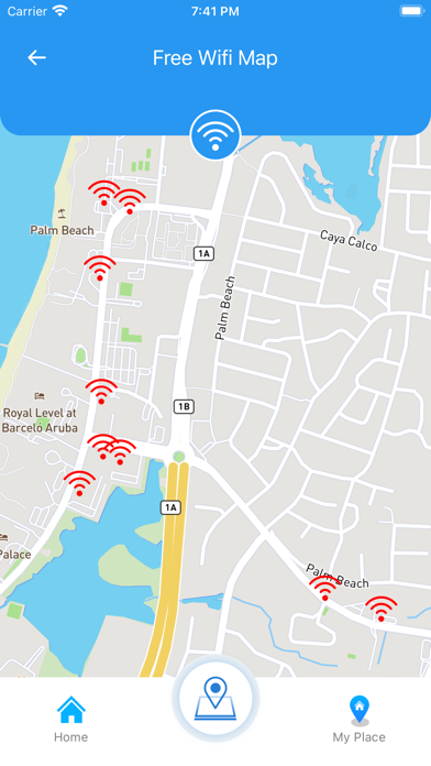 Aruba Smart Map Screenshot