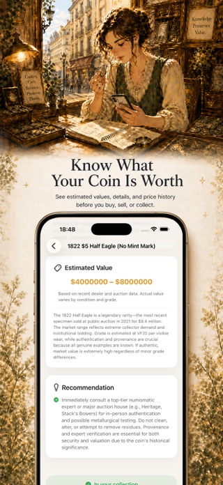 Numis: Coin Identifier & Value Screenshot 2 of 4