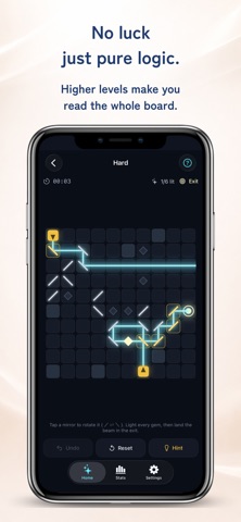 PRISM: Laser Logic Puzzle iPhone screenshot