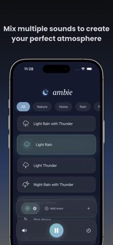 Sleep Sounds - help sleep iPhone screenshot