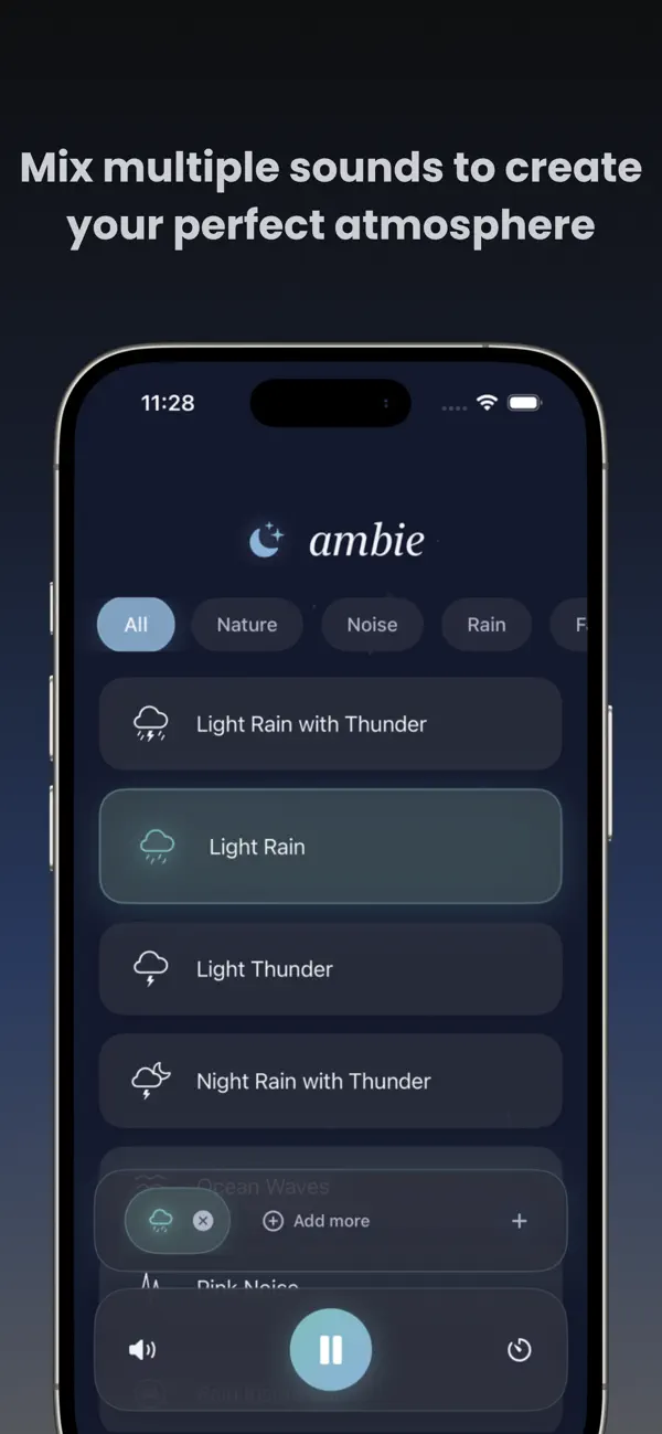 #2. Sleep Sounds - help sleep (iOS) By: Puranjan Mallik
