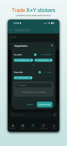 Cromatch: Trade your stickers Screenshot 2 of 4