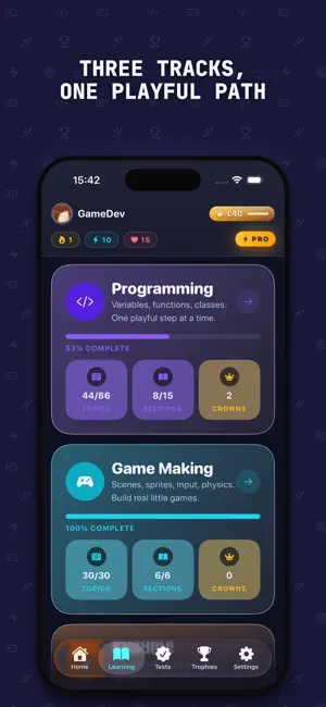 Code Forge: Code Games Quizzes screenshot 2
