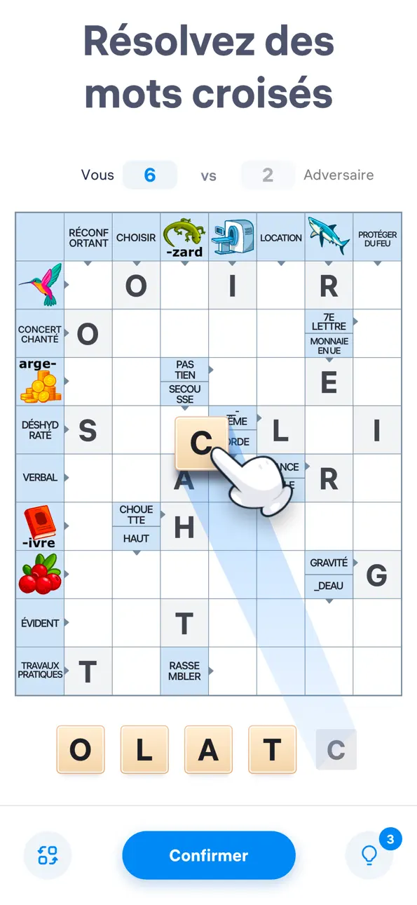 Crossword Master - Word Puzzle iOS Mod IPA screenshot 2 - iOS game interface