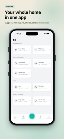 Livvie - จัดการบ้าน & รายจ่าย iPhone screenshot 2