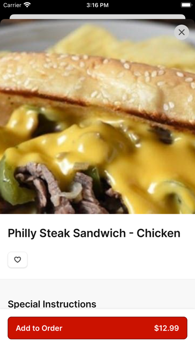 Screenshot 4 of New York Fried Chicken App