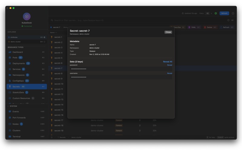 KubeDesk Basic screenshot