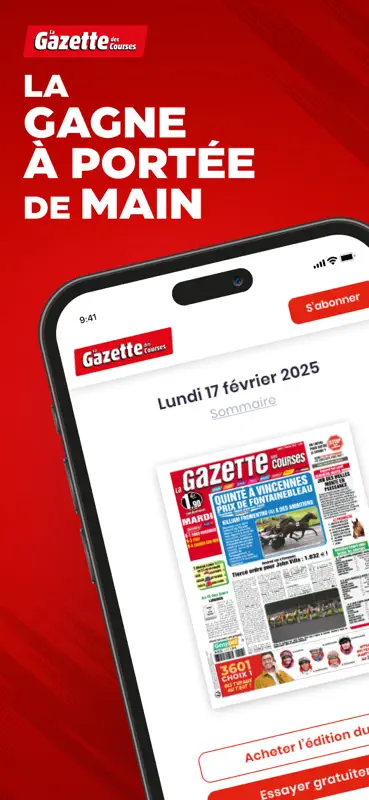 La Gazette des Courses: quinté screenshot 1 of 6