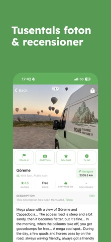 StayFree: Camping Ställplats iPhone screenshot 3