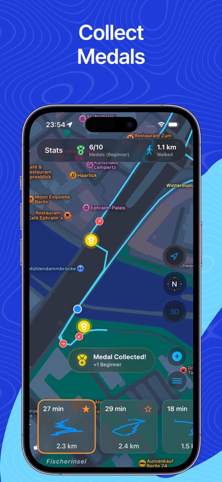 Walk Mate - Daily Routes screenshot 3