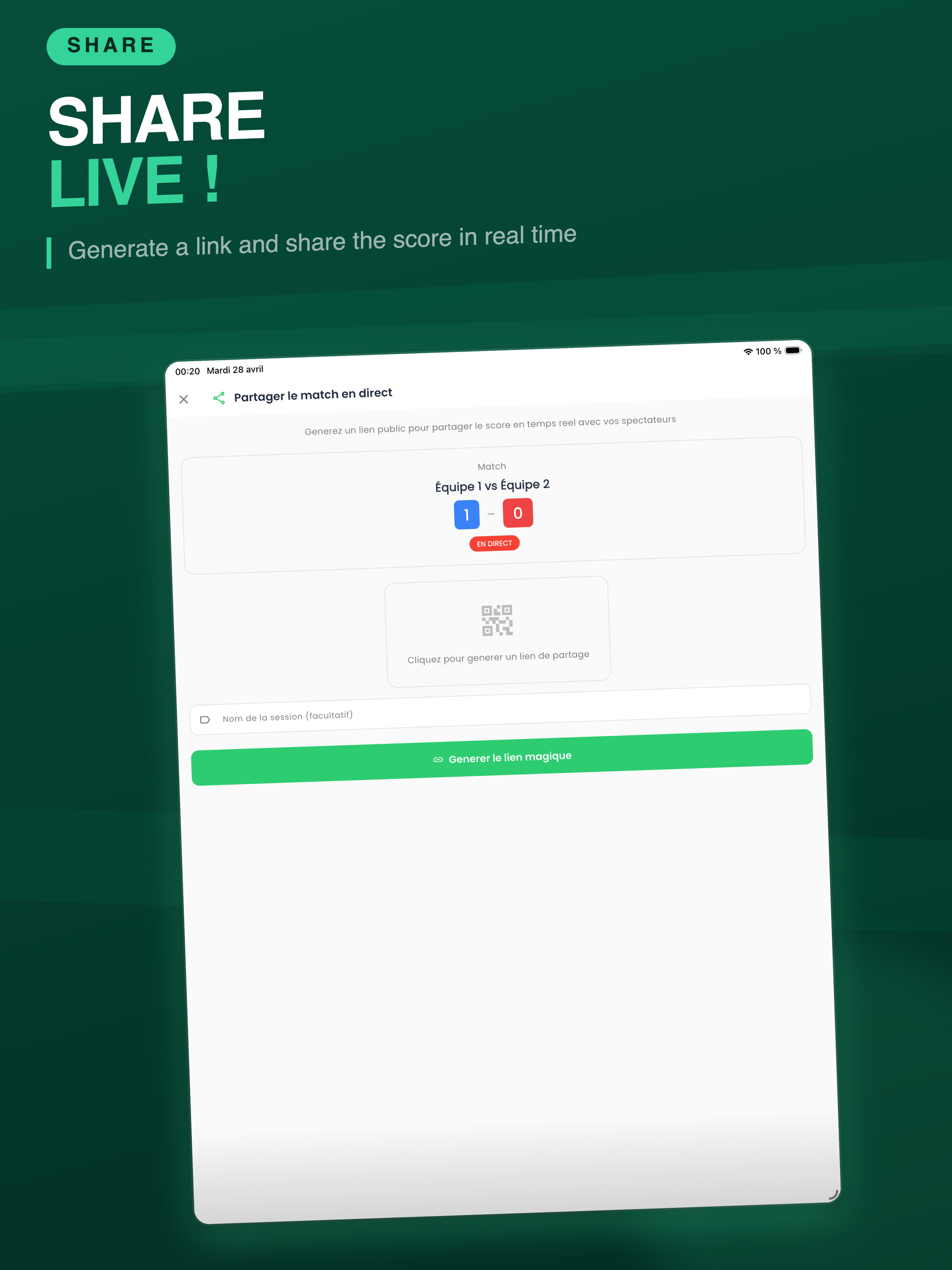Scoreboard by Trainio