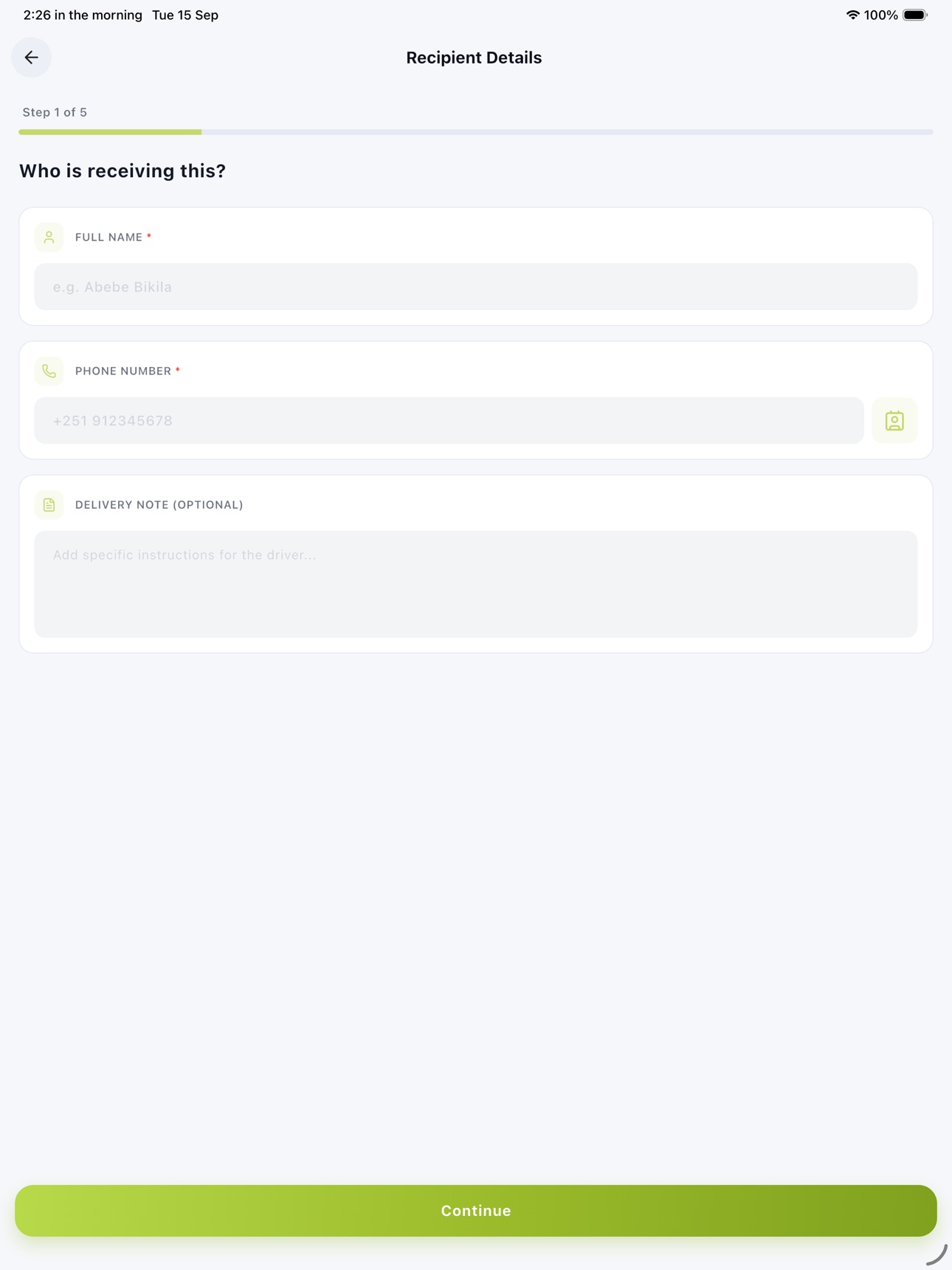 Screenshot 10 of Sure Delivery