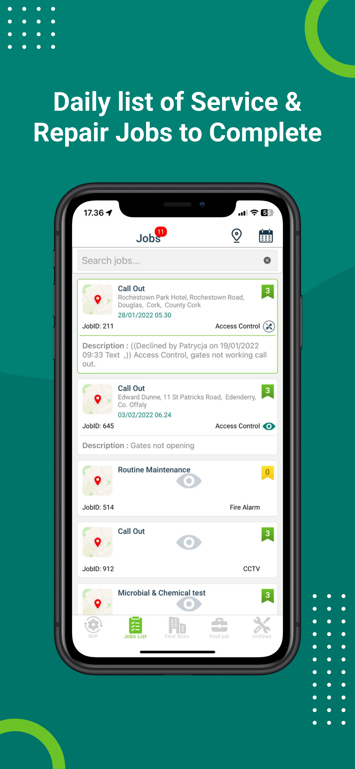 ServiceJobsHUB screenshot 3