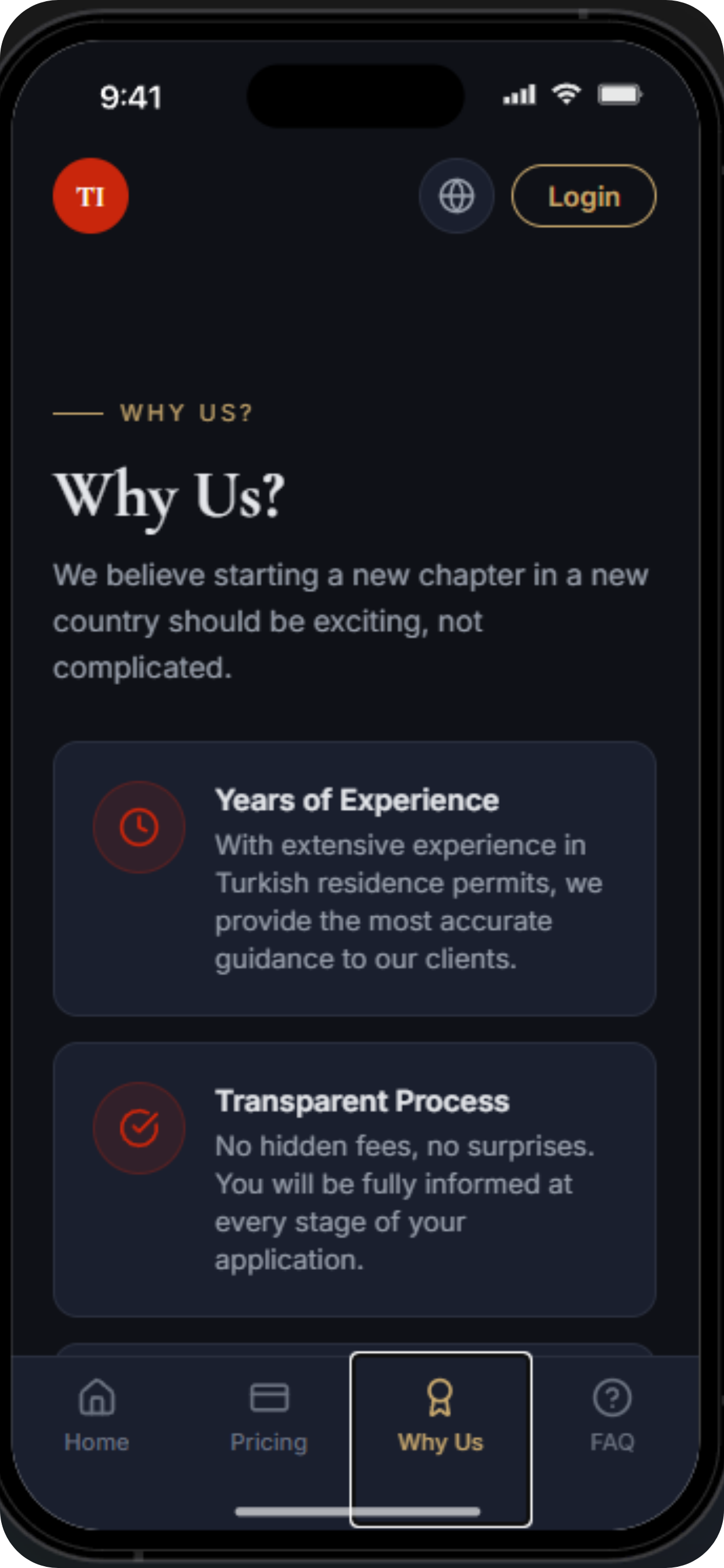 Türkiye Immigrations screenshot 2