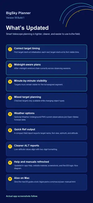 Smart Telescope Planner screenshot 1