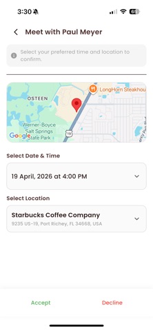 Meet Over Coffee Screenshot 2 of 4