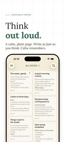 Caliu - Markdown Notes Screenshot 2 of 7