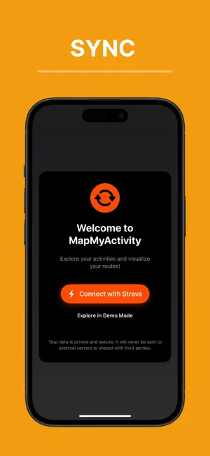 MapMyActivity Route Visualizer screenshot 1