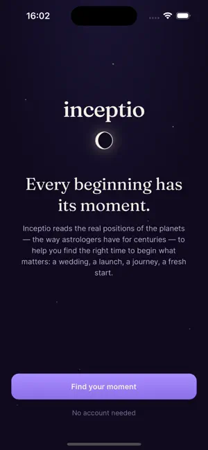 Inceptio: Find Your Moment screenshot 1
