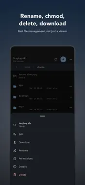 Mobile SSH Terminal screenshot 8