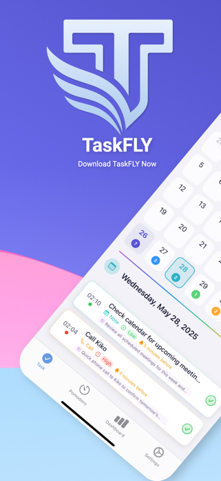TaskFLY: Task Manager,Pomodoro Screenshot 1 of 10