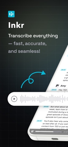 Inkr: AI Transcribe & Notes Screenshot 1 of 6