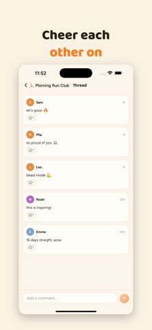 Hoppit: Habit Buddies iPhone screenshot