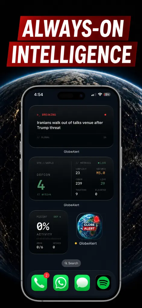 Live World Monitor: GlobeAlert - News App | MWM