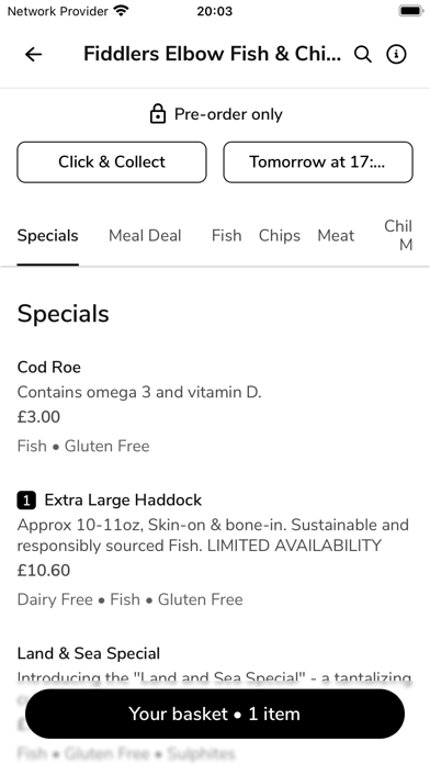 Fiddlers Elbow Fish & Chips Screenshot