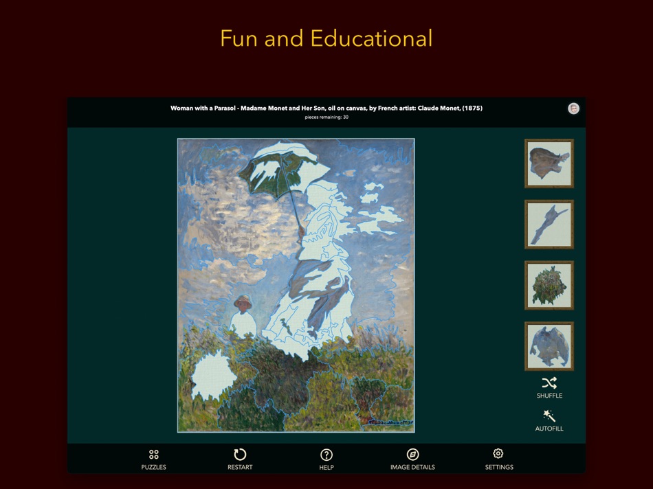 #1. Art Puzzles (macOS) 由: CleverInfo