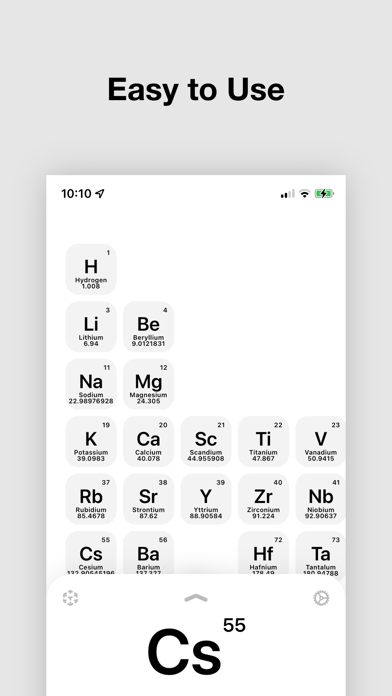 Chemistry Periodic Table 2025 Screenshot