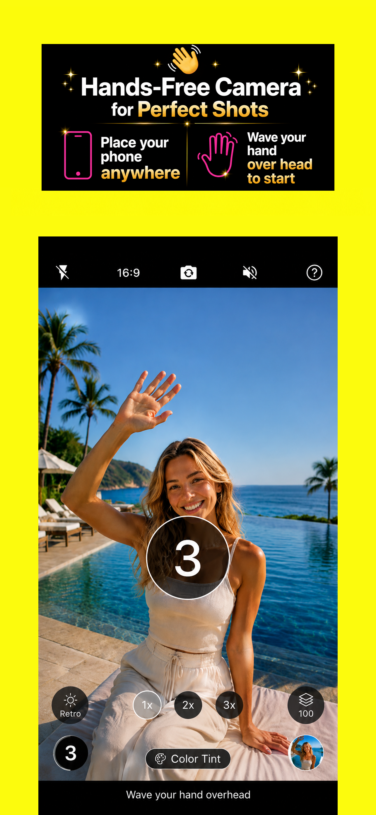 WaveShot AI Hands-Free Camera screenshot 3