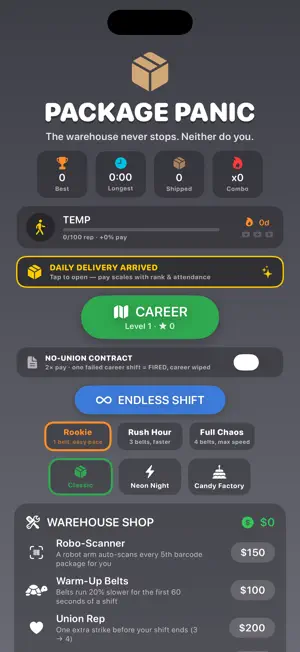 Package Panic: Rush Hour screenshot 1