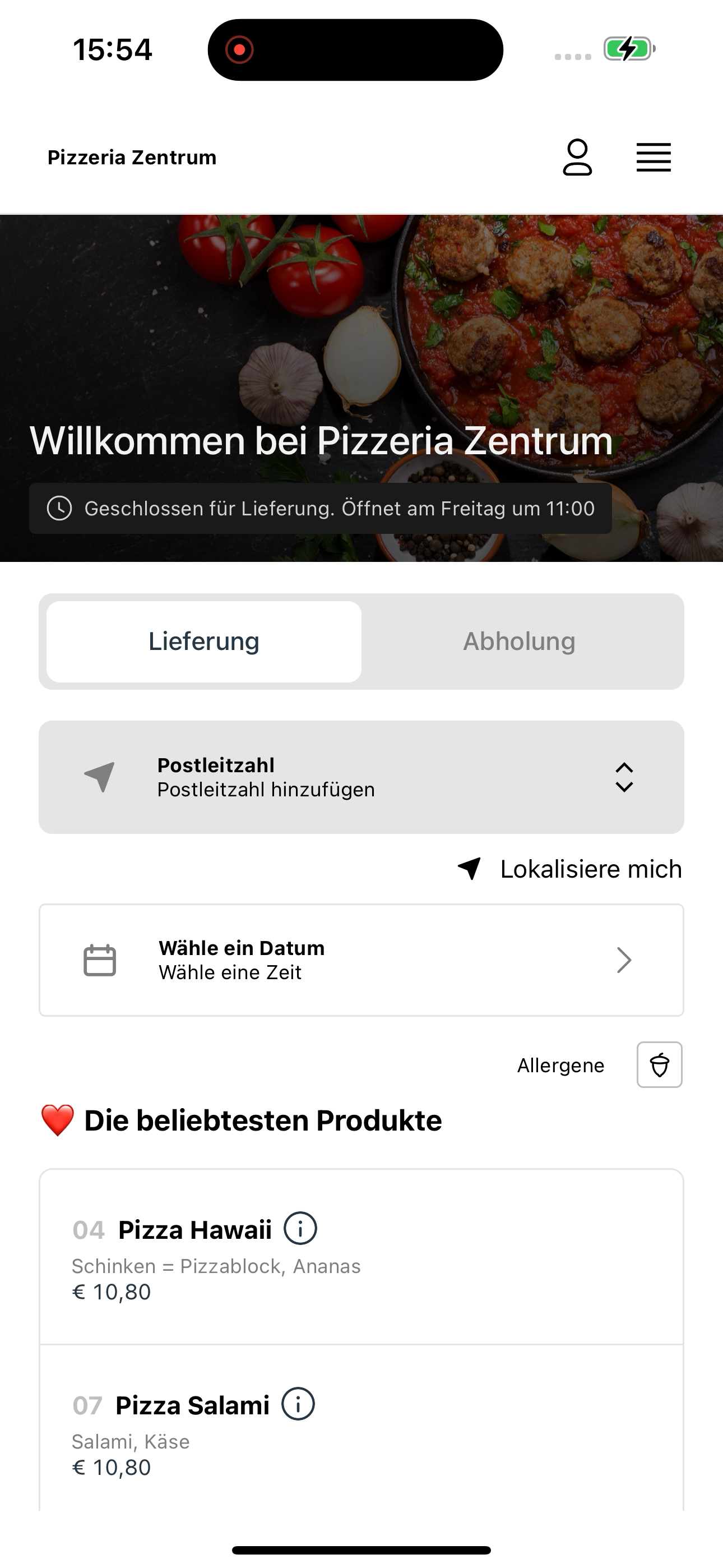 Pizzeria Zentrum Kindberg screenshot 5