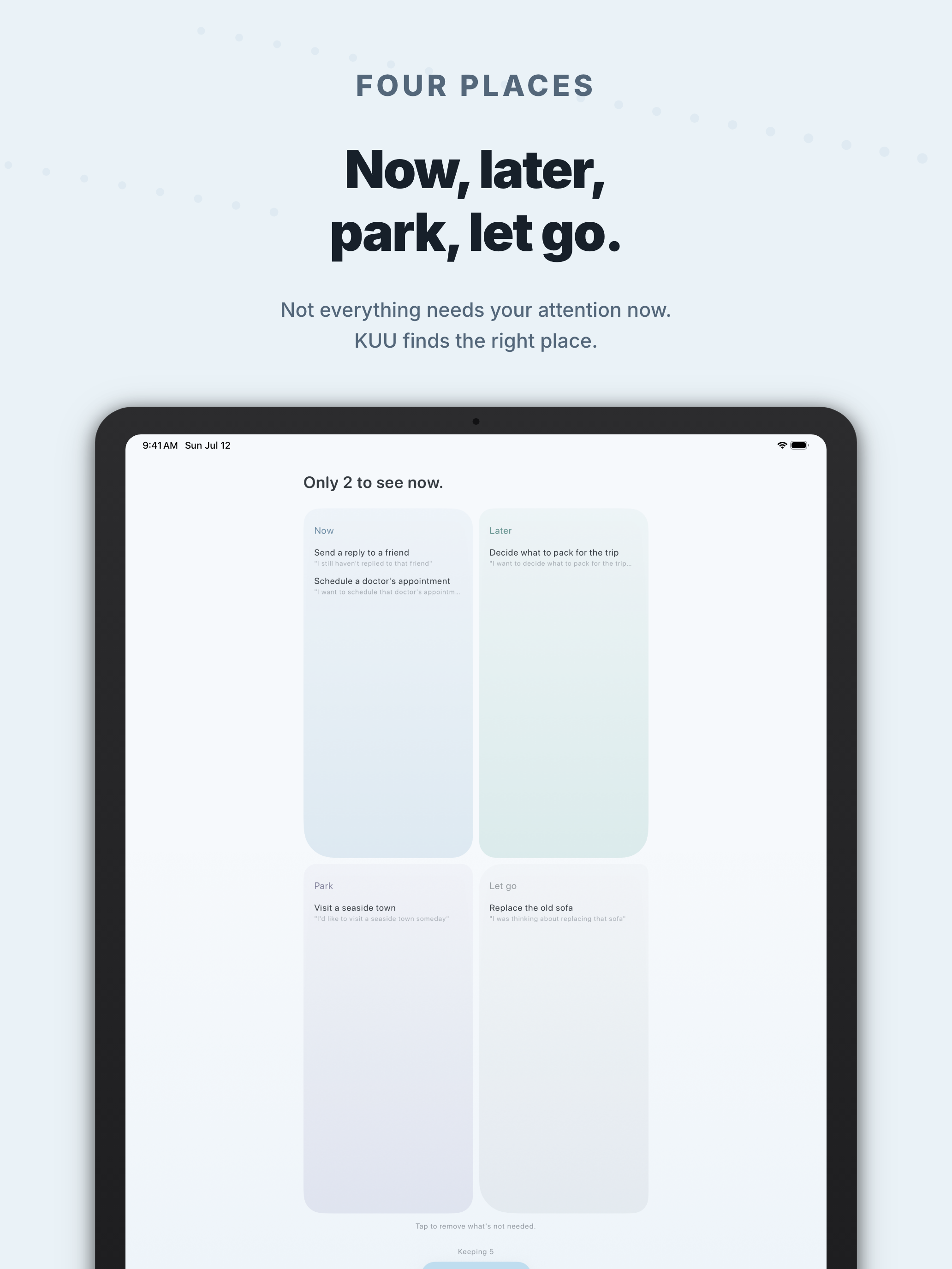 KUU: Brain Dump for Busy Minds screenshot 13