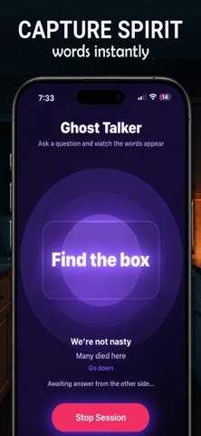 Ghost Talker - Spirit Box Live iPhone screenshot
