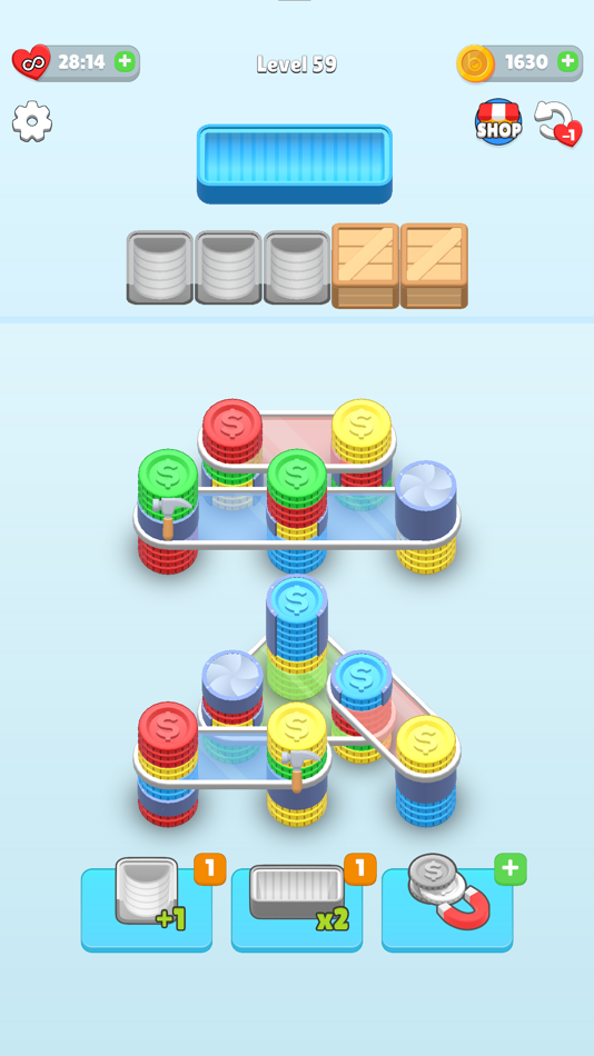 #7. Coin Pile 3D (iOS) 来自: Brew Games