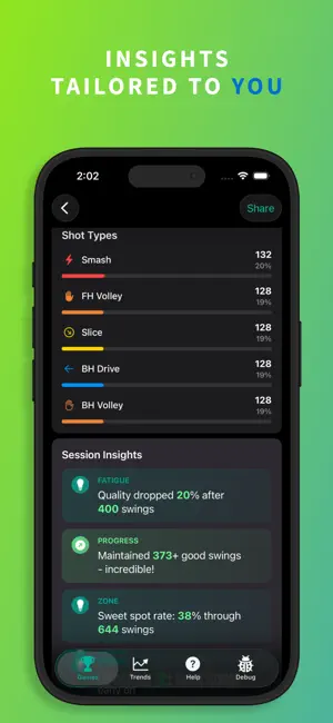 PickleWatch: Track Pickleball iPhone screenshot 4