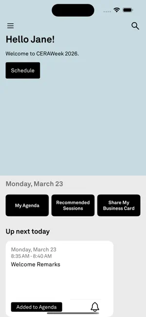 CERAWeek screenshot 2