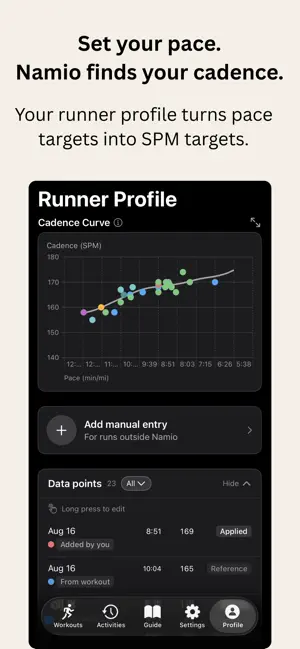 Namio Run: Music & Metronome screenshot 4