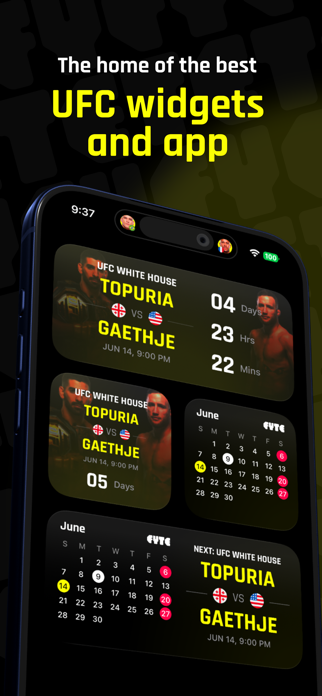 Fyte: UFC Widgets Screenshot 2 of 9