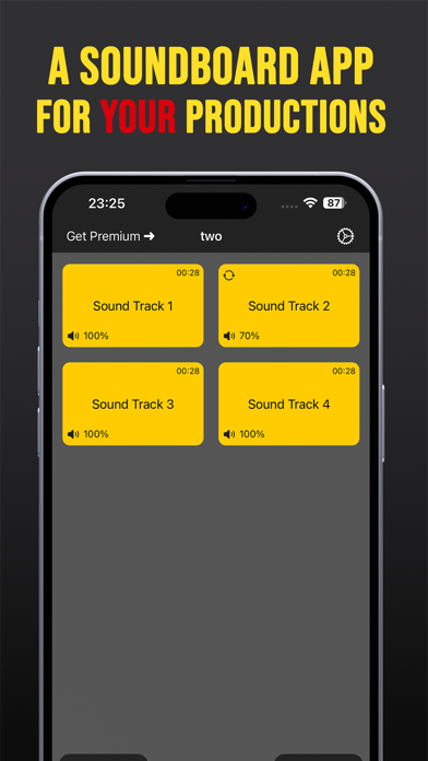 Soundboard: Live Show Playback Screenshot